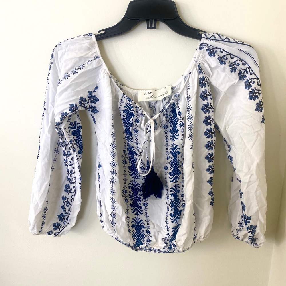 White Crop Top